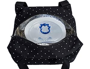 cute black lunch bags